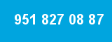 951 827 08 87 951 827 08 87